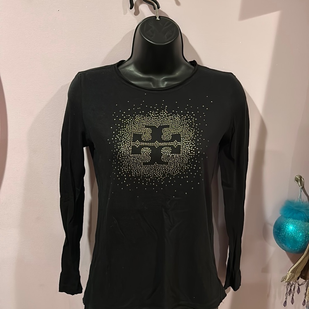 Tory Burch long sleeve shirt XS black